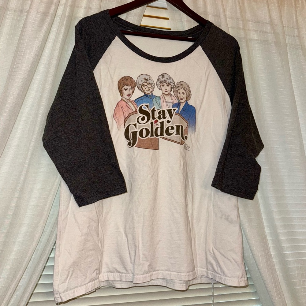 Golden Girls 3/4 Sleeve Raglan Shirt - Picture 2 of 6
